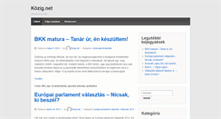 Desktop Screenshot of kozig.net